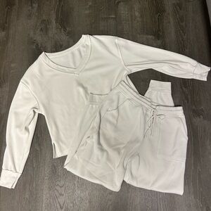 Hollister White Women's Matching Lounge Set